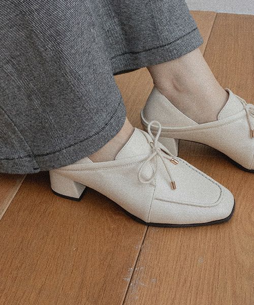 50%OFF】レザー 2WAY レースアップシューズ | A de Vivre(アドゥ 50%OFF】レザー 2WAY レースアップシューズ | A de Vivre(アドゥ