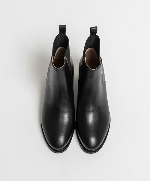 40%OFF】レザー バックサイドゴアショートブーツ | A de Vivre（アドゥ